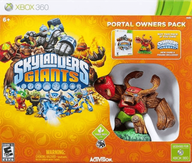 Skylanders: Giants Starter Pack box art for Xbox 360